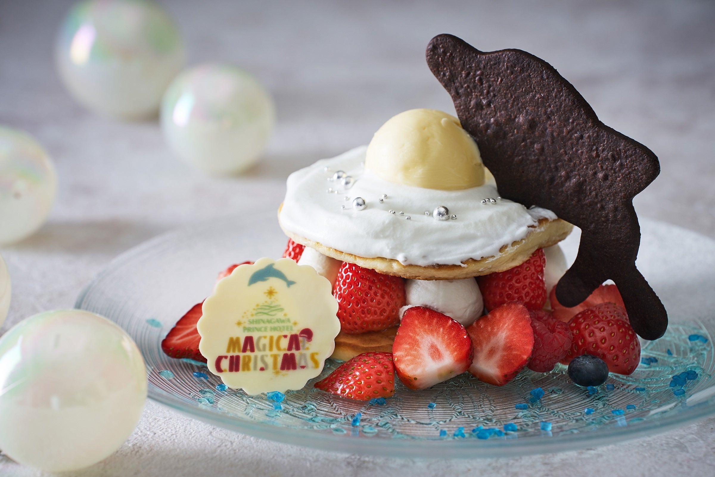 コラボレーションパンケーキ 「Ｄｏｌｐｈｉｎ Ｄｅｃｏｒａｔｉｏｎ　※イメージ」