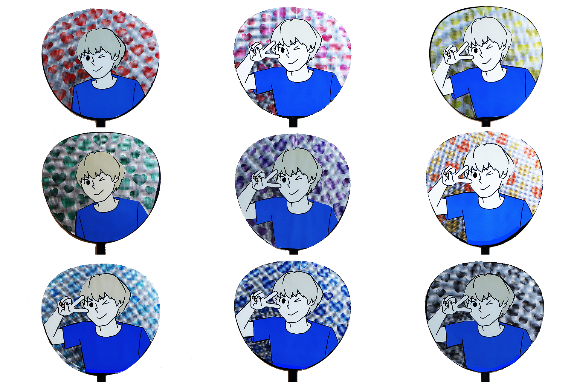 仕上がりイメージ(全色)