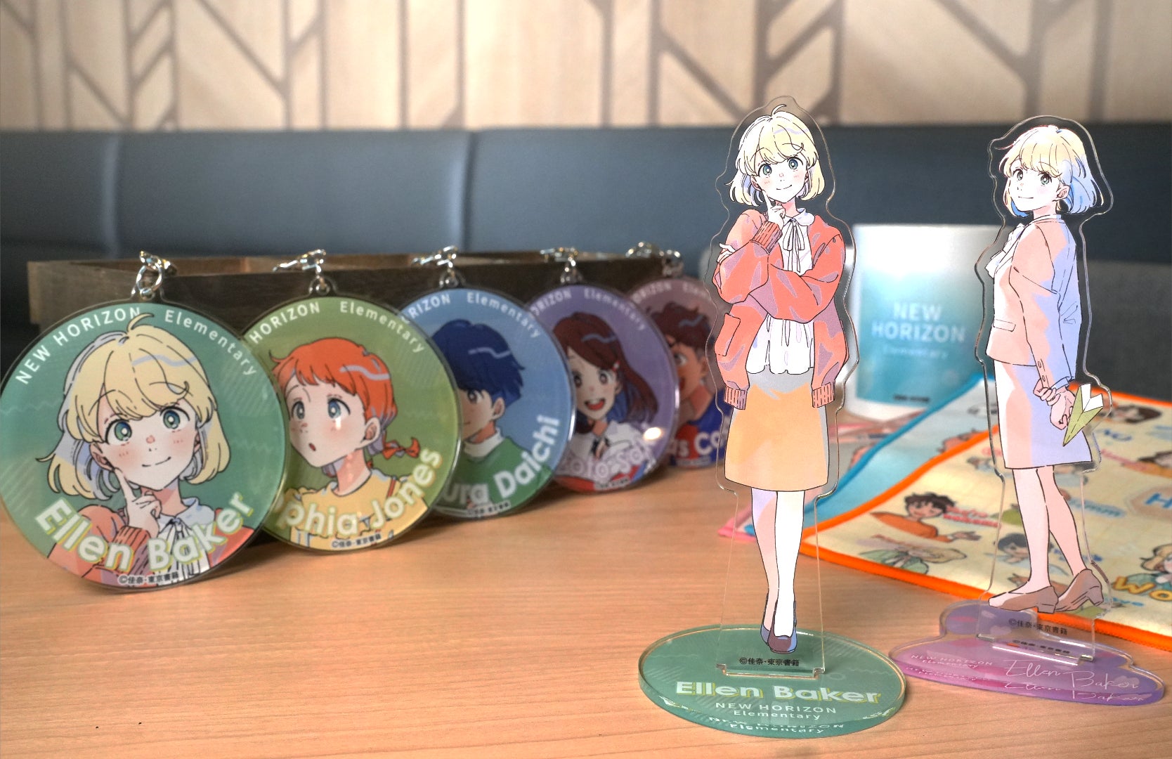 エレン・ベーカー先生など『NEW HORIZON ⻘春⽩書』キャラクター関連 エレン・ベーカー先生など『NEW HORIZON ⻘春⽩書』キャラクター関連