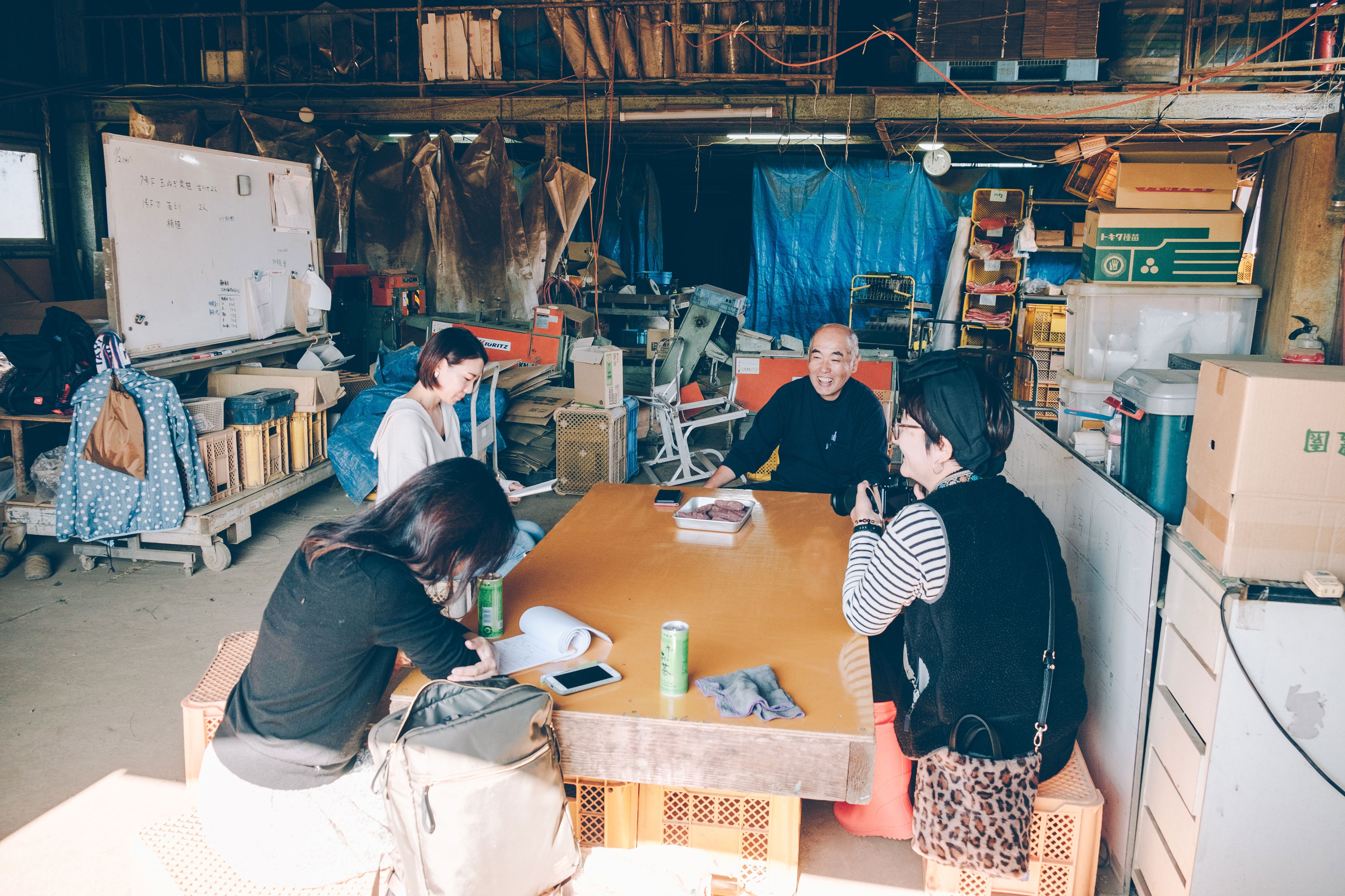 農家さんとのコミュニケーションはおいしい調味料のひとつ