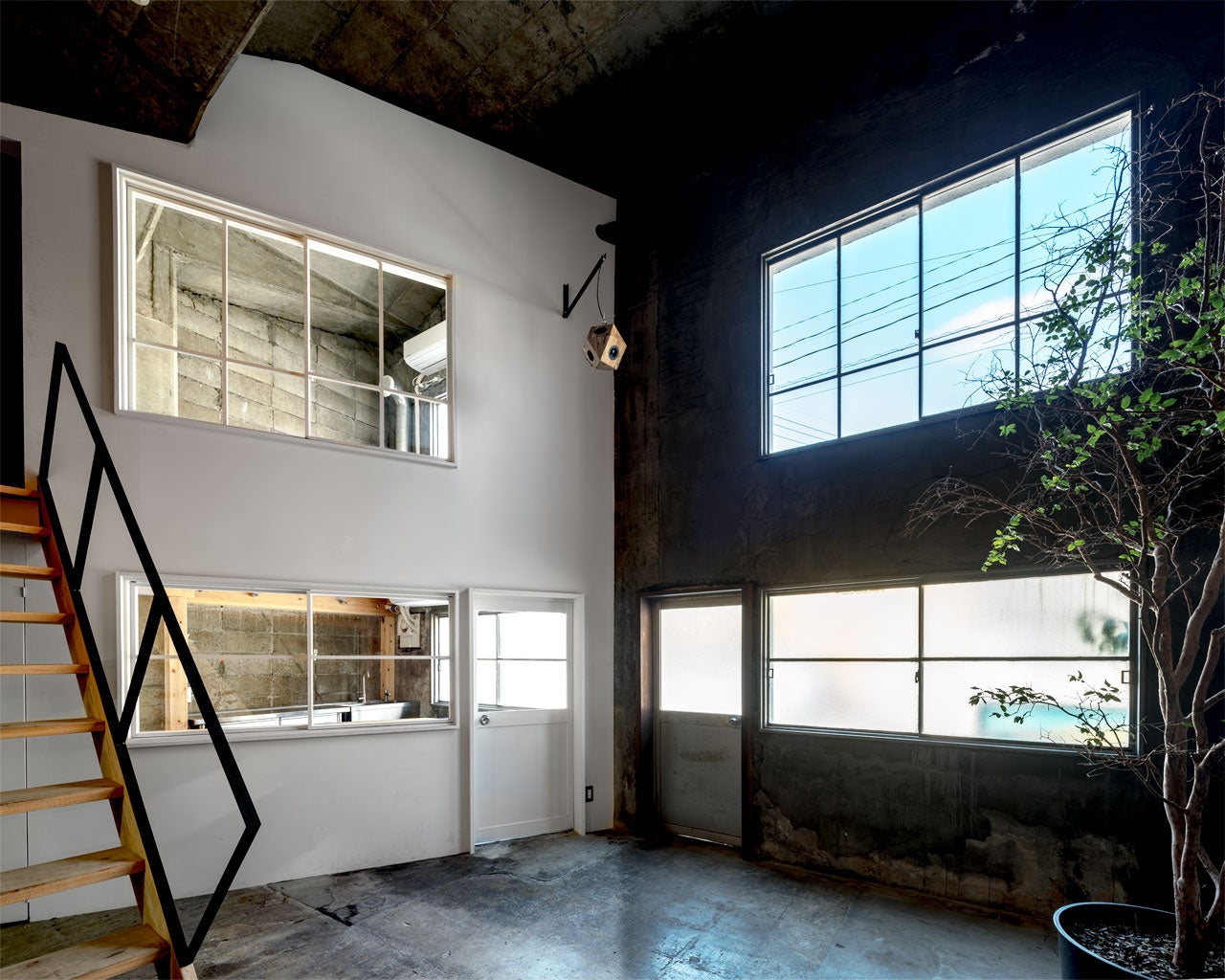 都市の表面を転写する