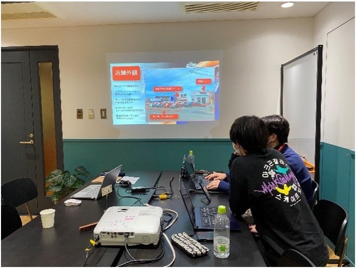 ＜店舗創りワークの様子＞