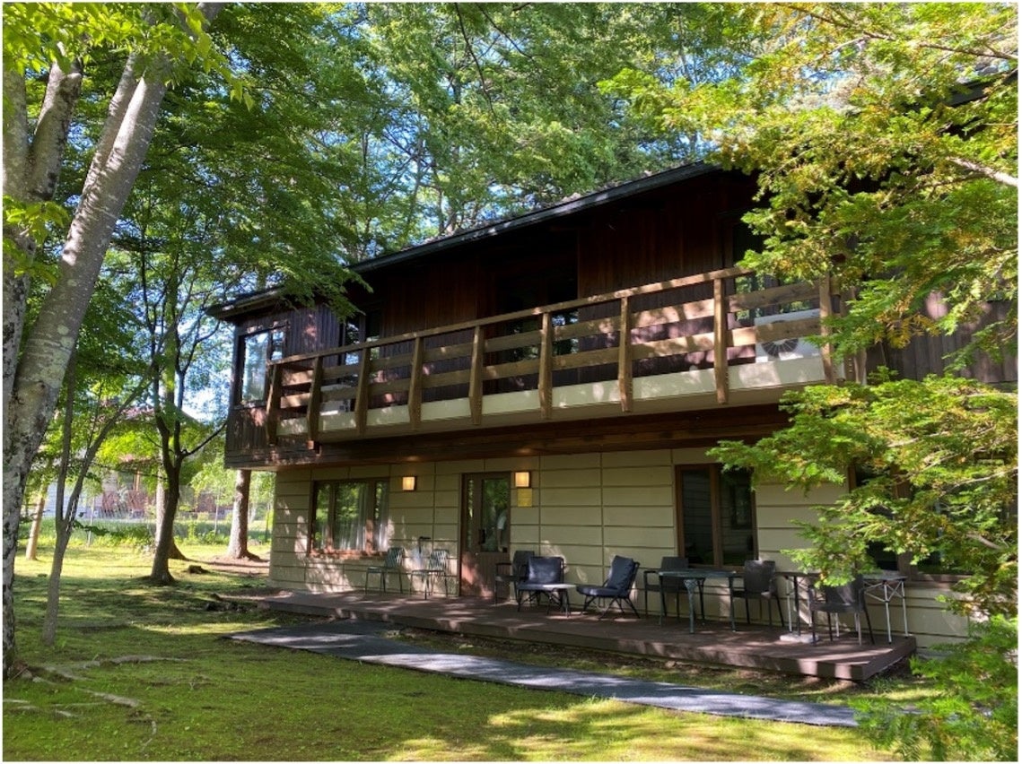 ＜実際に宿泊するワーケーションコテージ＞