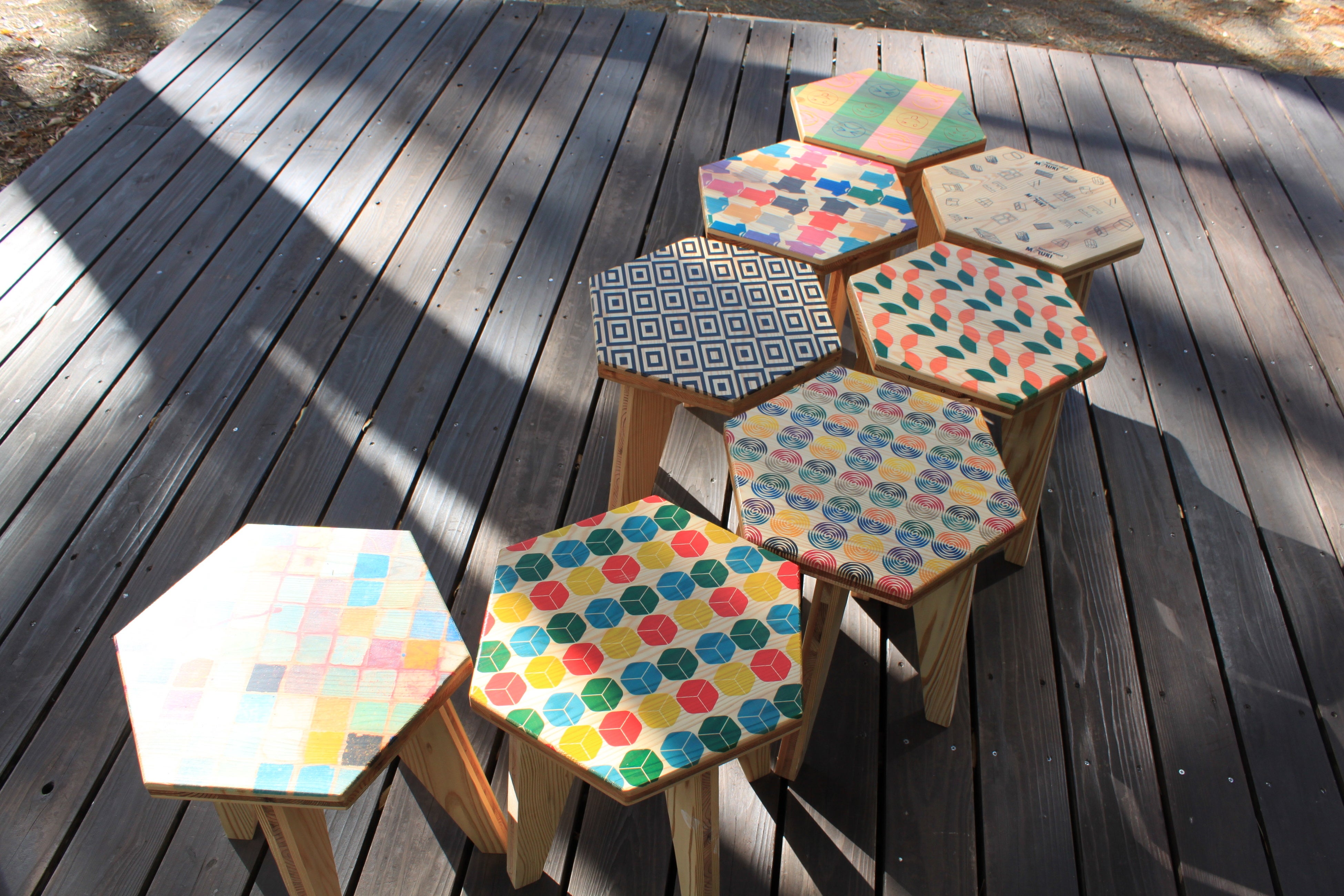 手作り家具 Dining Table Making ①】 From Separate Cedar Boards to a