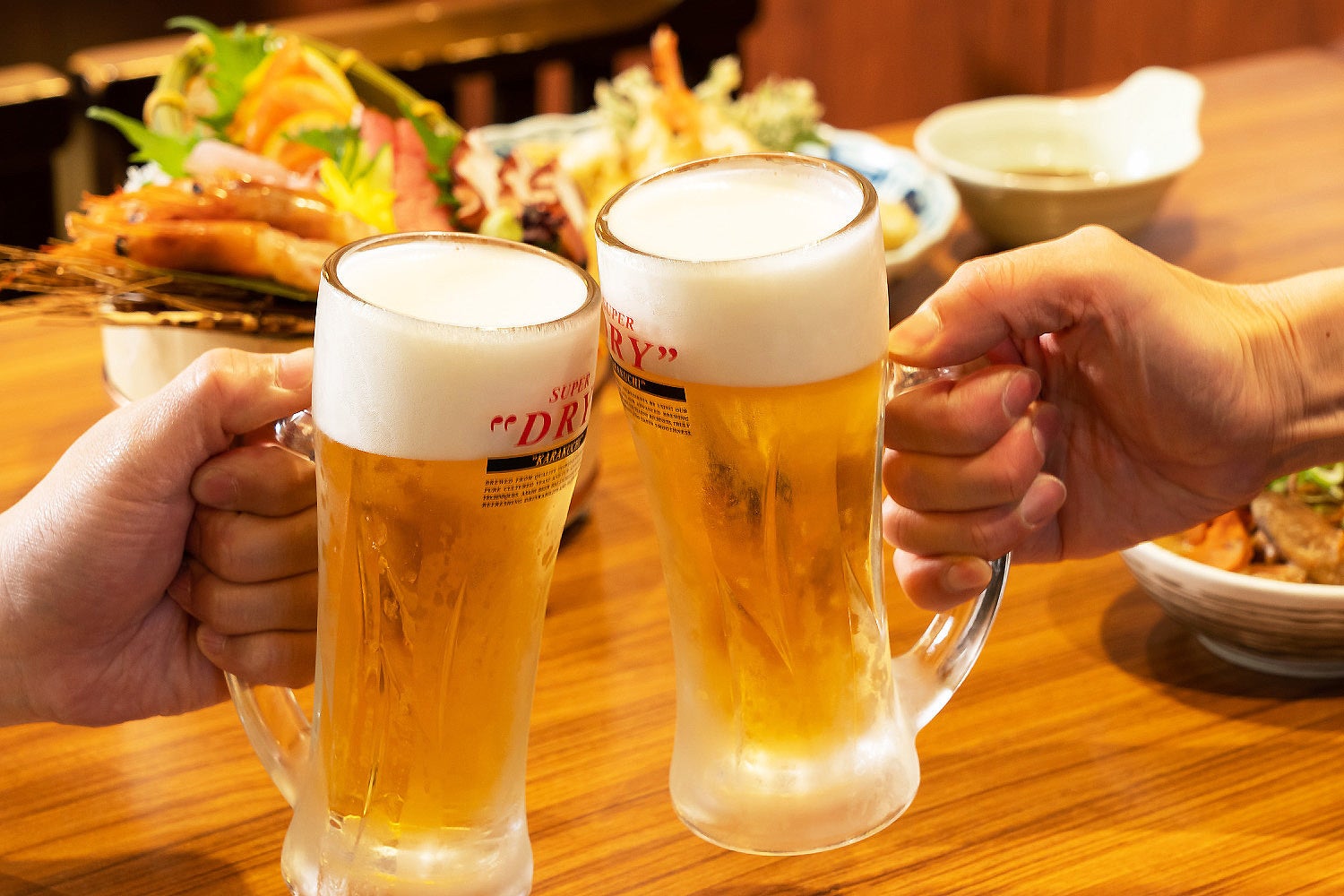 何杯でも1杯199円、お得なこの機会に心ゆくまで