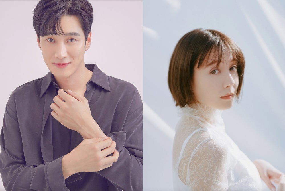 主演のアンボヒョンさん(左)とトリンドル玲奈さん(右)