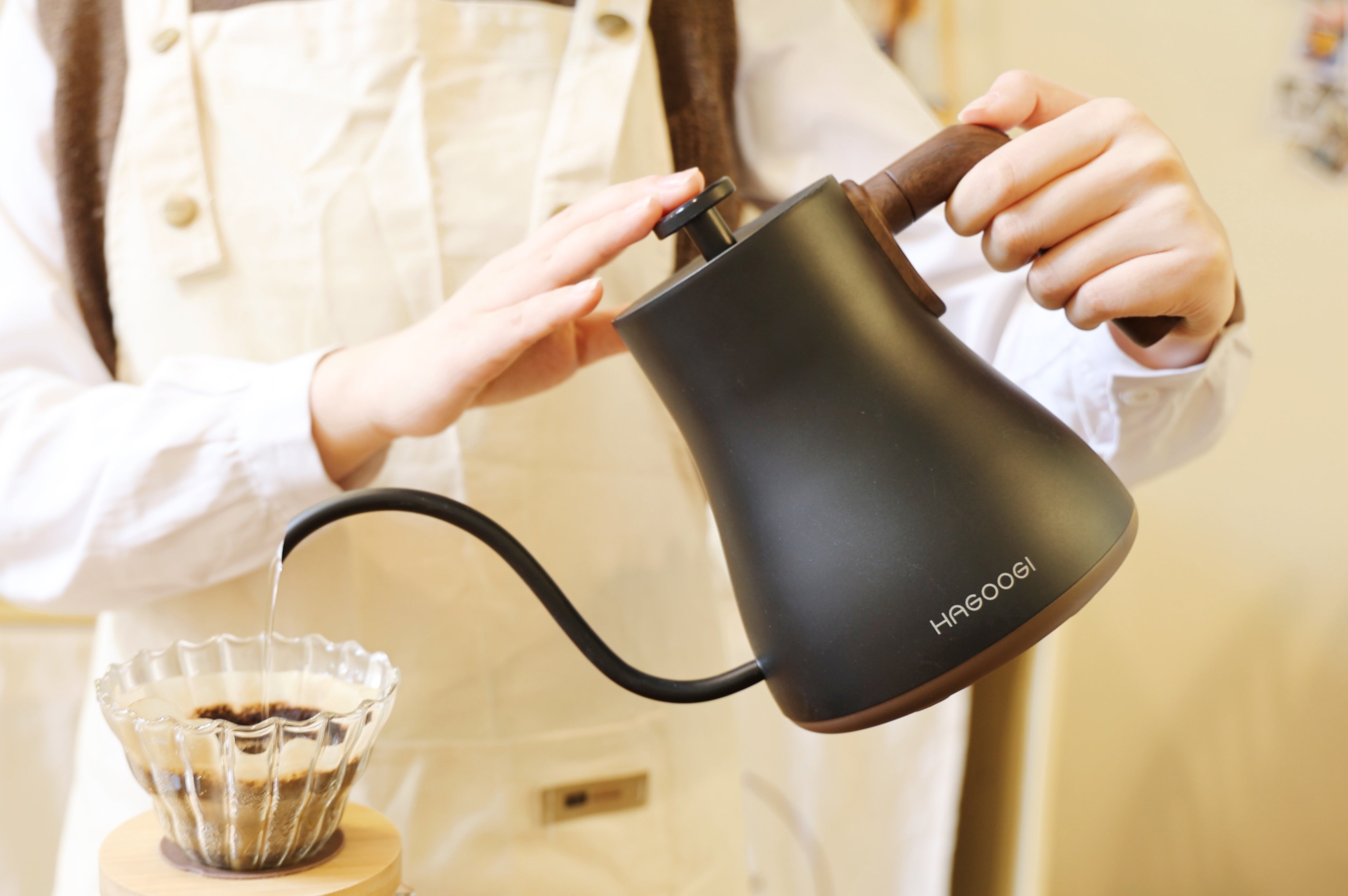 誰にも簡単に世界一のコーヒーを淹れます！】HAGOOGI（ハゴオギ