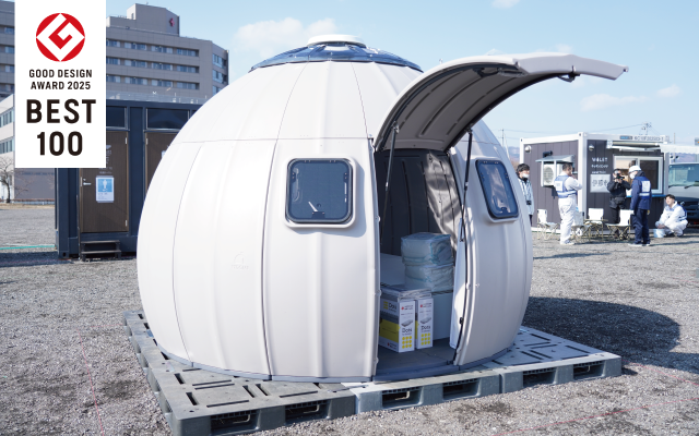 DIYで組み立てられる画期的なドームハウス「EZDOME HOUSE(イージー