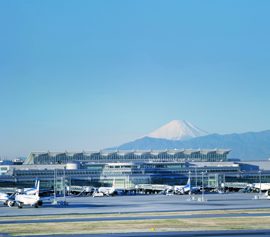 羽田空港の様子
