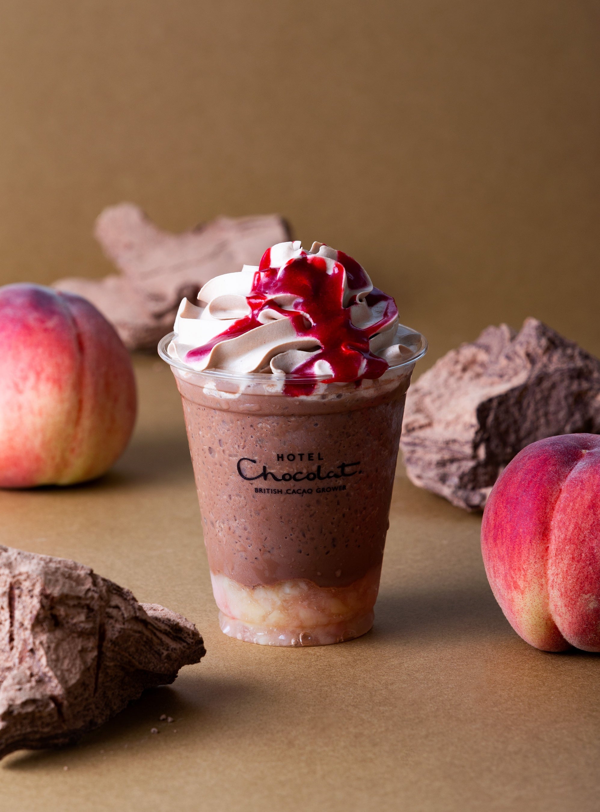 ホテルショコラ　「桃のフラッペ」