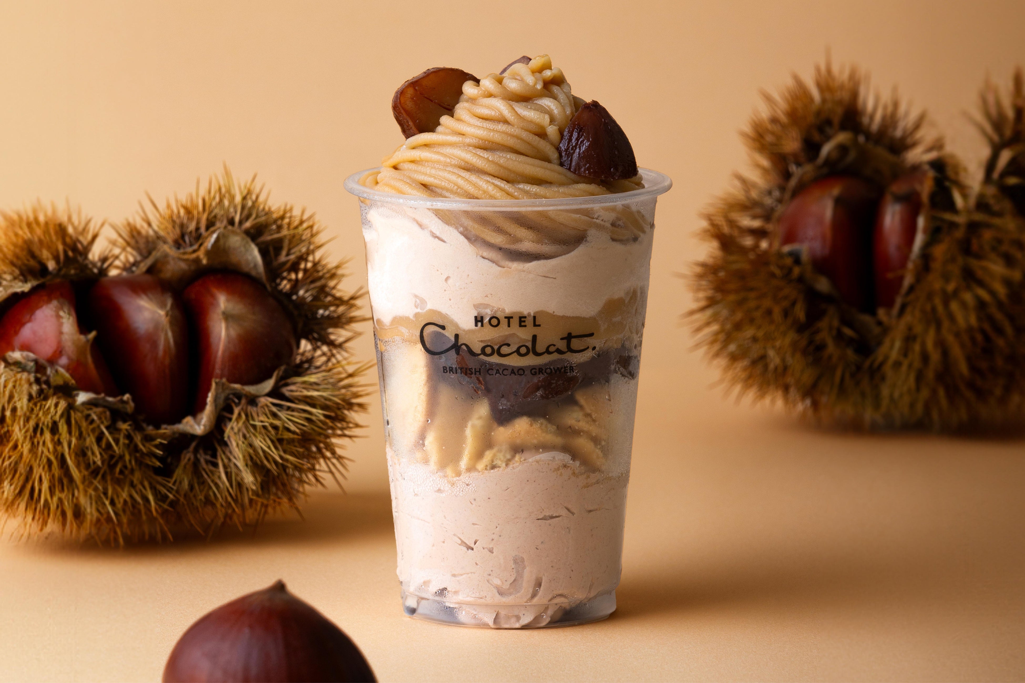 ホテルショコラ　モンブランのパフェ