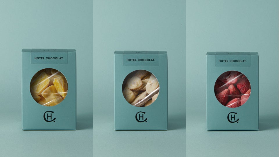 しみこみフルーツショコラ　マンゴー、バナナ、ストロベリー