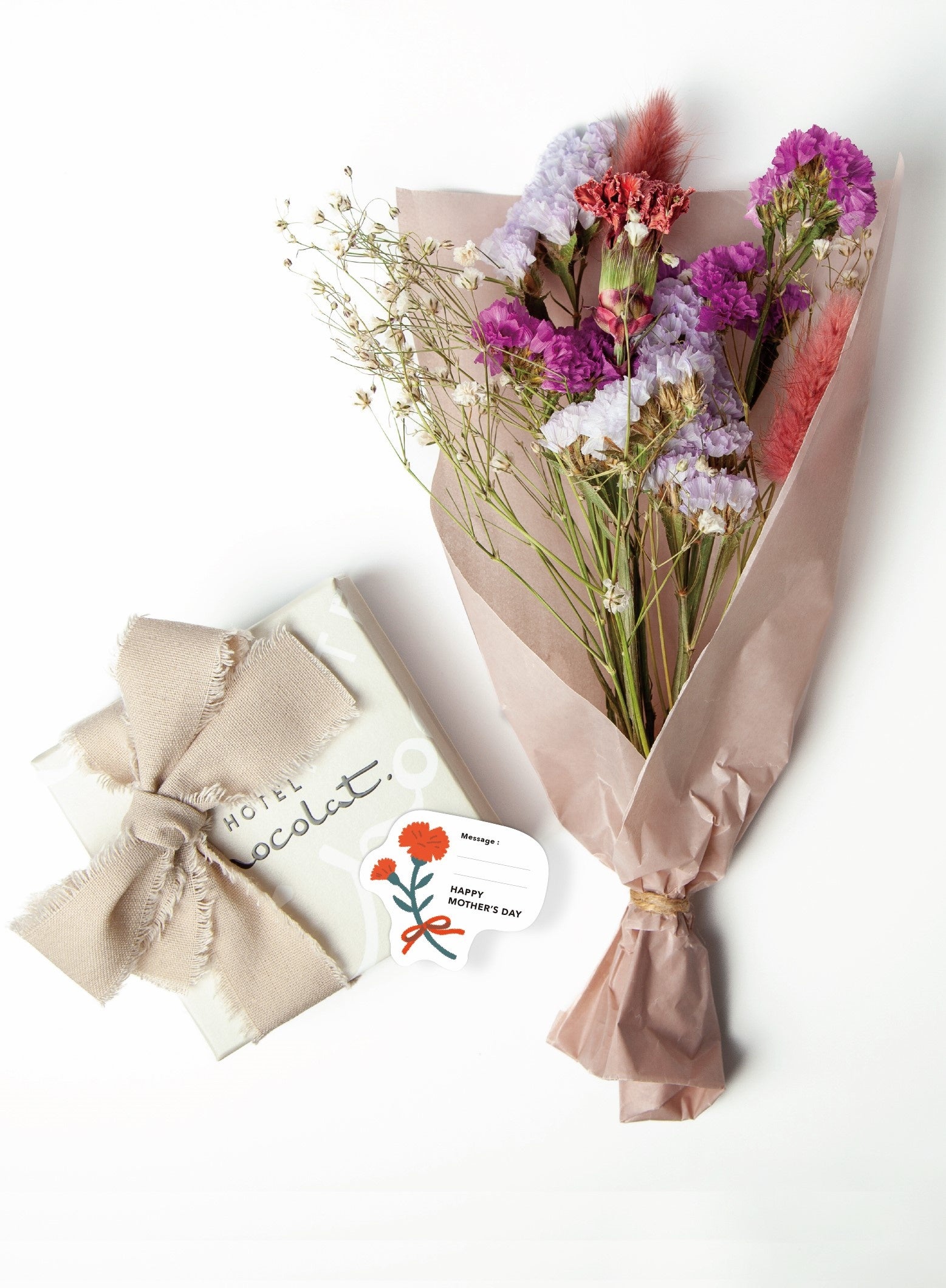 ドライフラワー　ギフトバッグ　セット