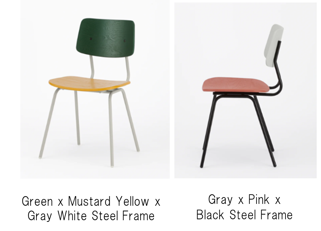 新発売！色遊びを楽しむバイカラーチェア 11/1（水）より先行販売開始