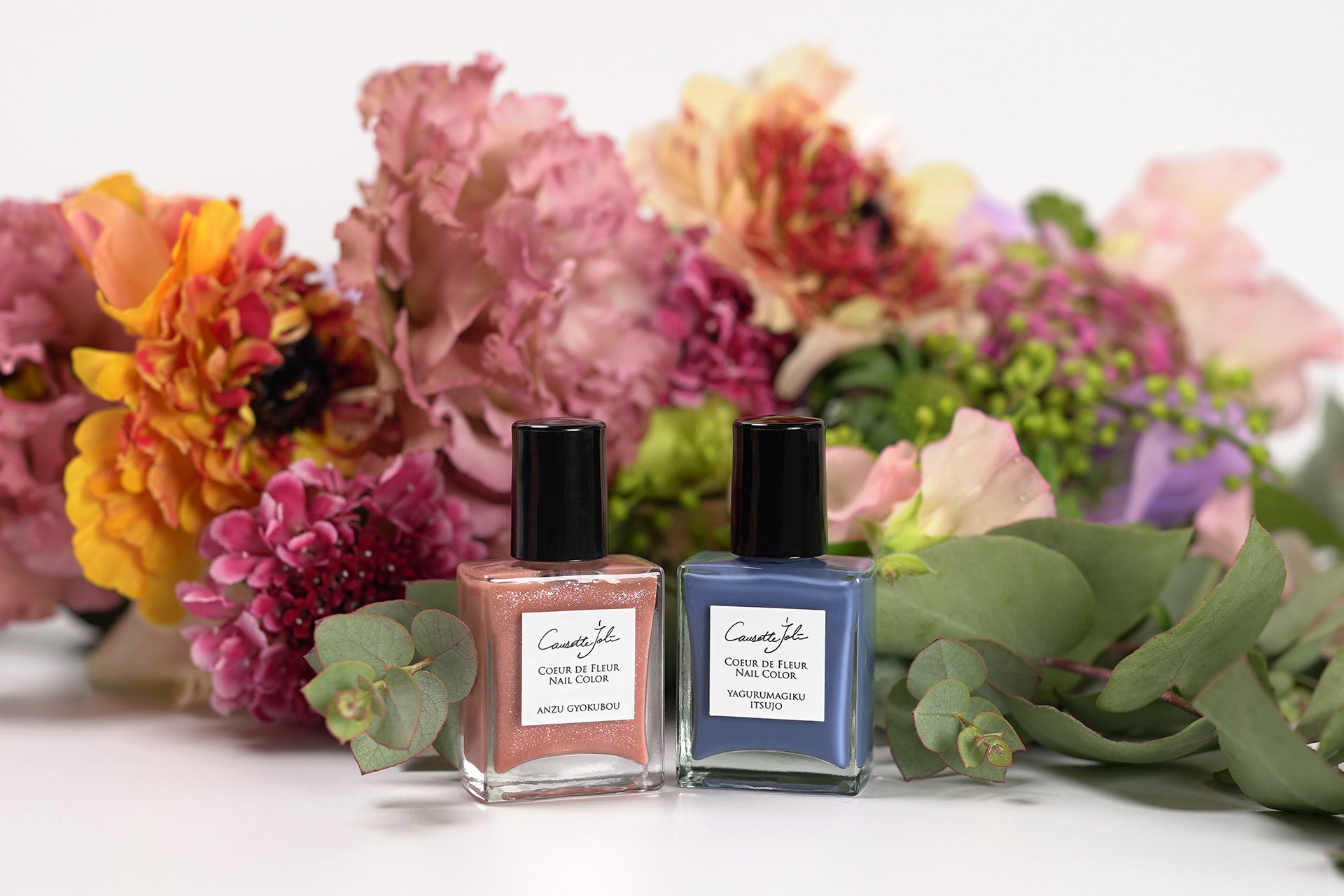 2023春限定色「あんずぎょくぼう」「やぐるまぎくいつじょ」