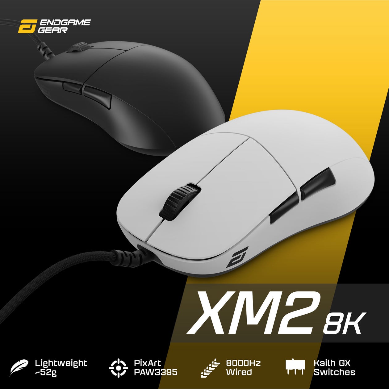 超高速8Kポーリング!Endgame Gear XM2 8Kゲーミングマウス新発売 超高速8Kポーリング!Endgame Gear XM2 8Kゲーミングマウス新発売