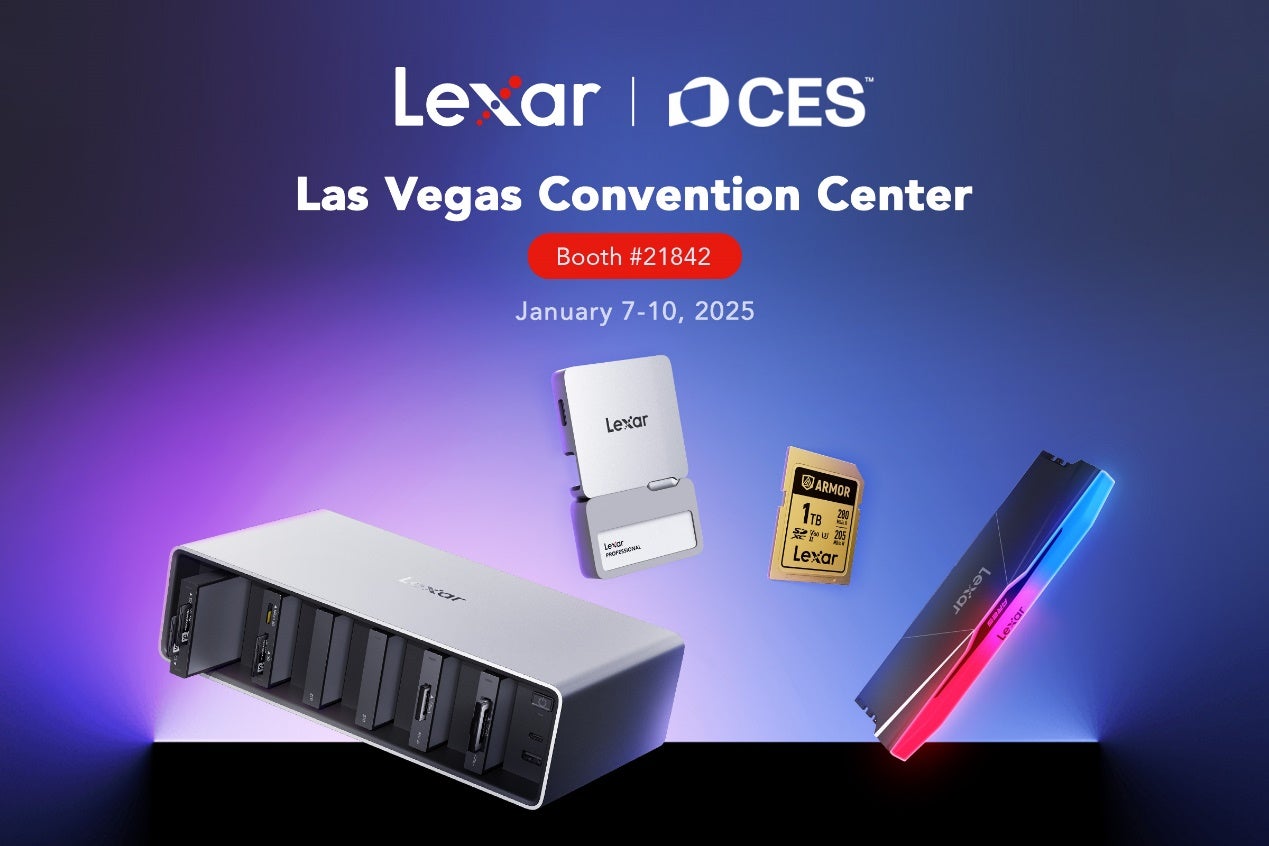 Lexar、CES 2025で超高速ストレージ新製品発表! Lexar、CES 2025で超高速ストレージ新製品発表!