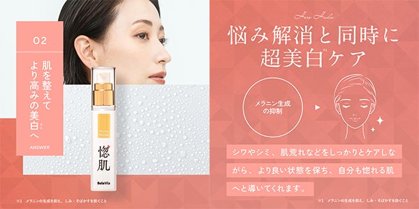 女性のスッピン肌革命 日本初処方 薬用シワ改善美白美容液 5つの効果 女性のスッピン肌革命 日本初処方 薬用シワ改善美白美容液 5つの効果