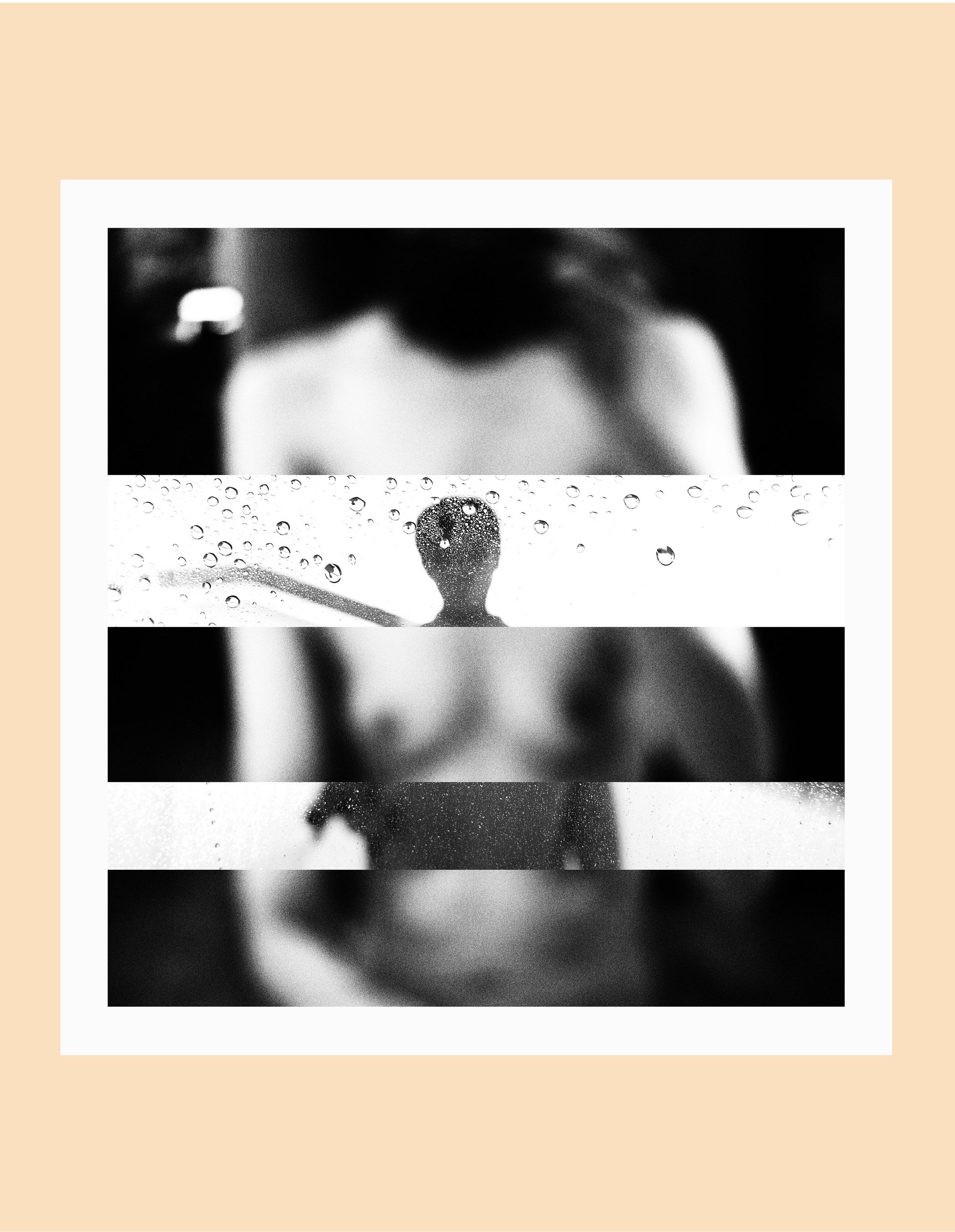 田口るり子 「COMPOSITION No.3」(2023)  Archival pigment print, paper, wooden panel, 158×166cm／182×233cm