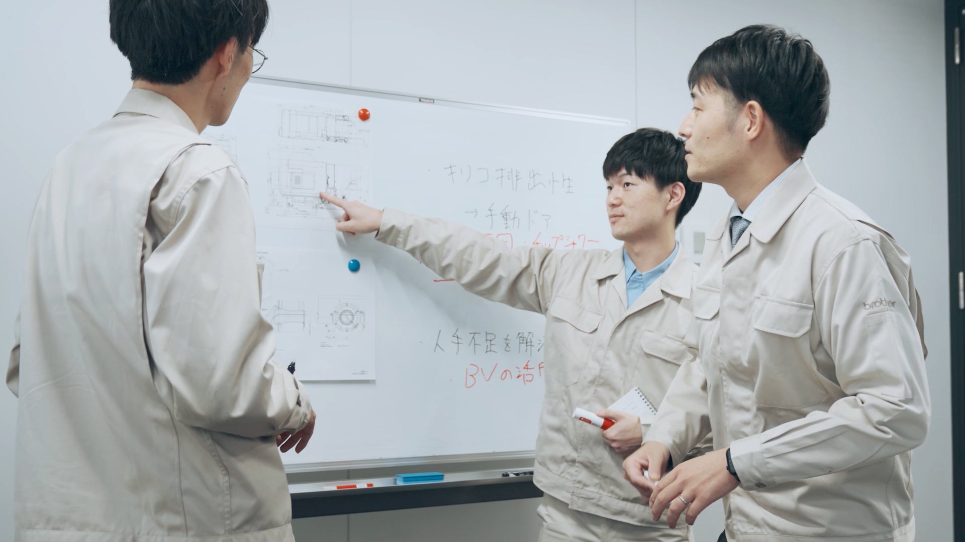 チームが一丸となって課題を解決する