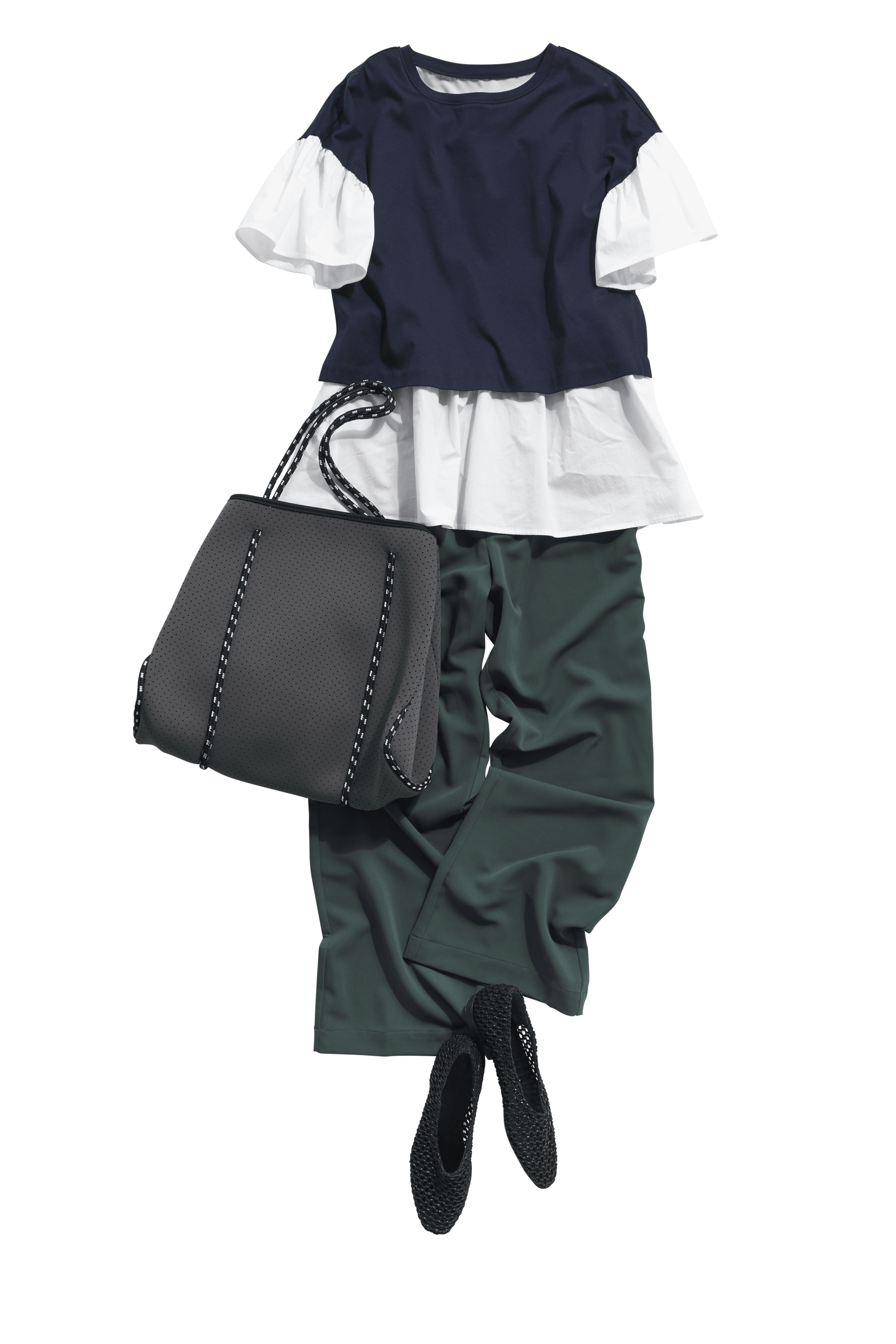 ナチュラルタイプ向けコーデ 