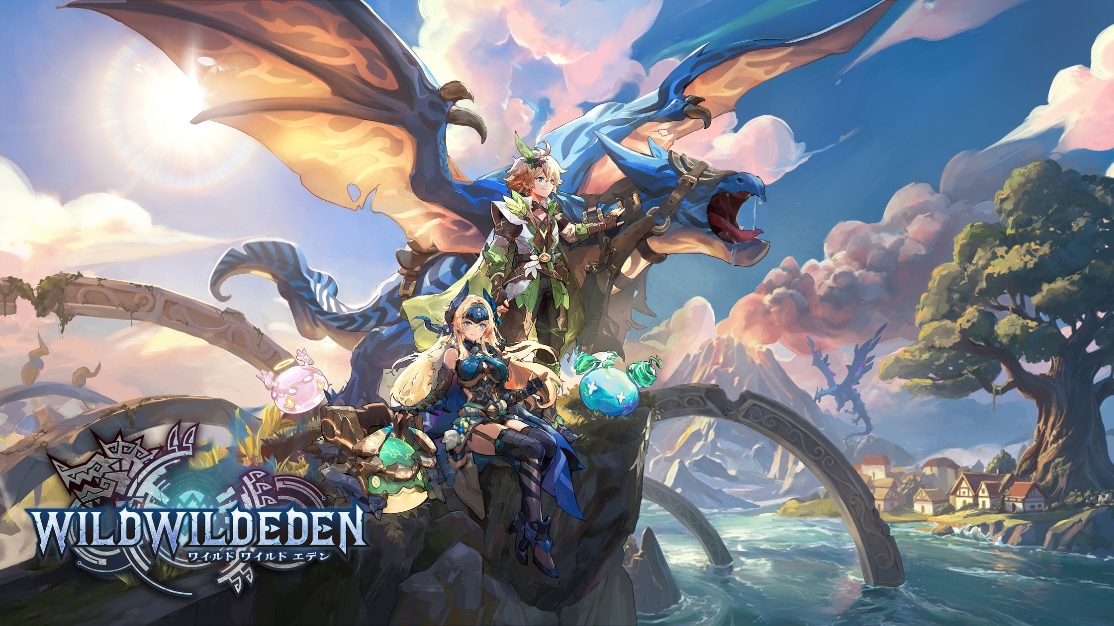 集英社ゲームズ新作『Wild Wild Eden』発表!モンスターと絆育む新感覚RPG 集英社ゲームズ新作『Wild Wild Eden』発表!モンスターと絆育む新感覚RPG