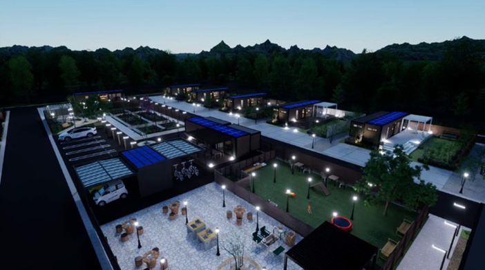 GXヴィレッジイメージ（夜）