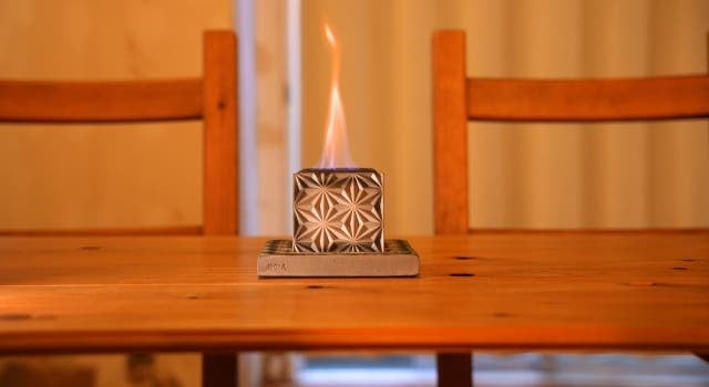 焚き火がお部屋にある暮らし