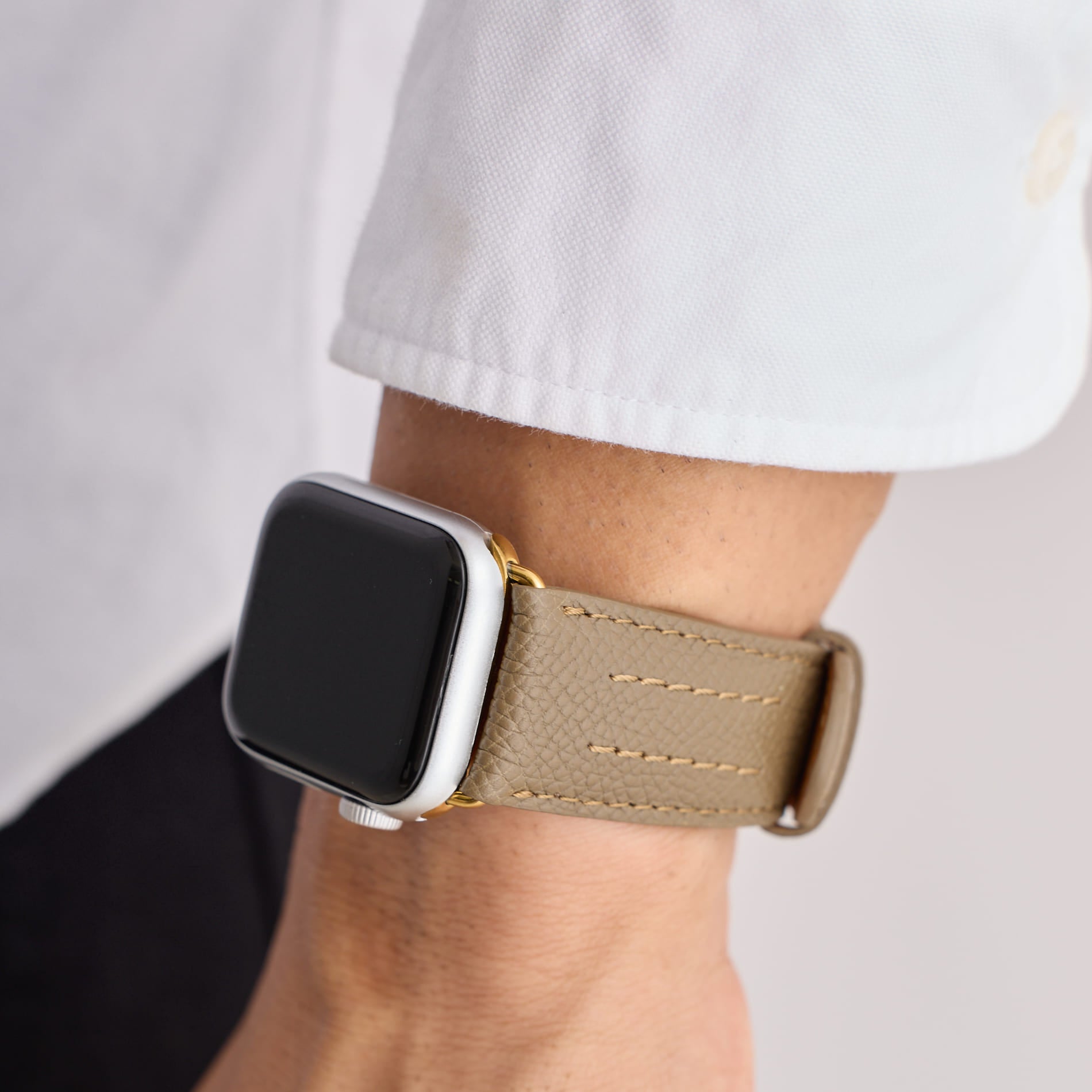 トープ×ブラウン男性着用写真2