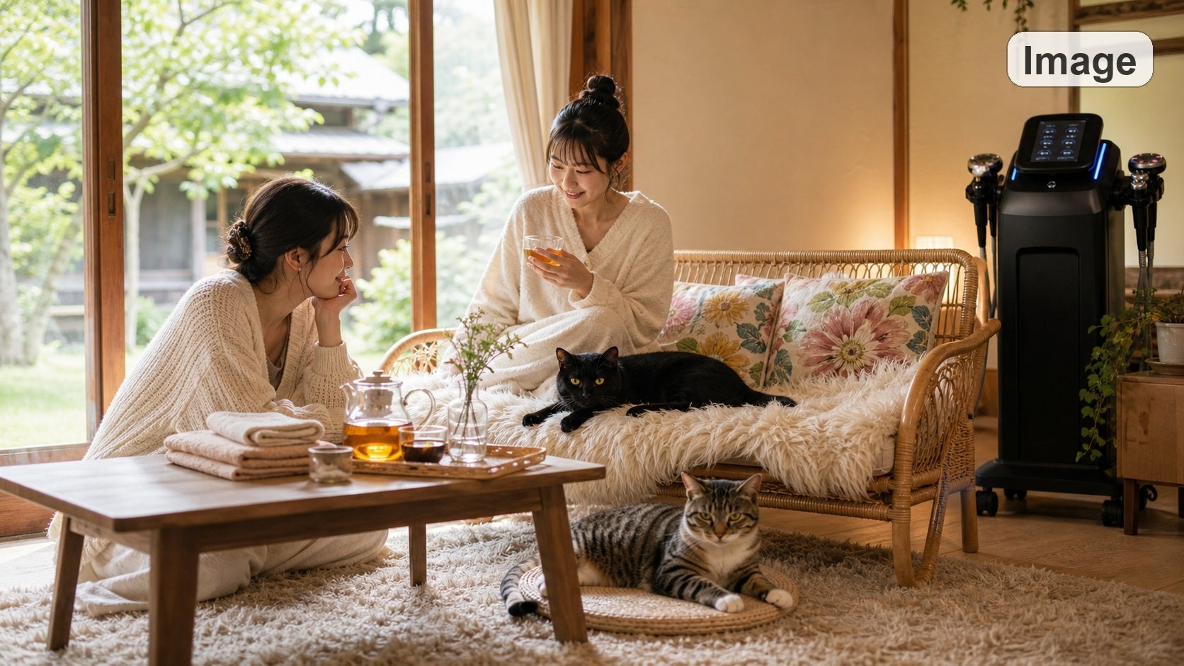 Girls' Getaway Plan with In-Room Self-Aesthetic Treatment Starts; Campaign Offers Same Price as Basic Plan from July to September, Saving ¥15,000 Per Room.