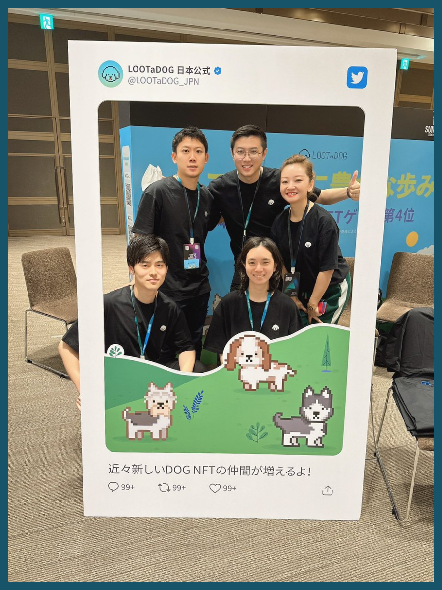 LOOTaDOG Japanチームメンバー