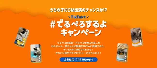 ＃でるぺろするよキャンペーン