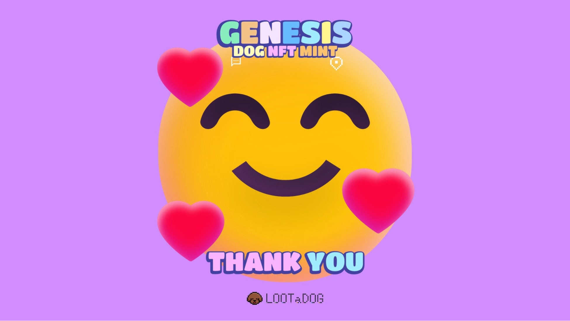 LOOTaDOGのオリジナルDOG NFT「GENESIS DOG NFT Silver」1,000体の販売が終了いたしました