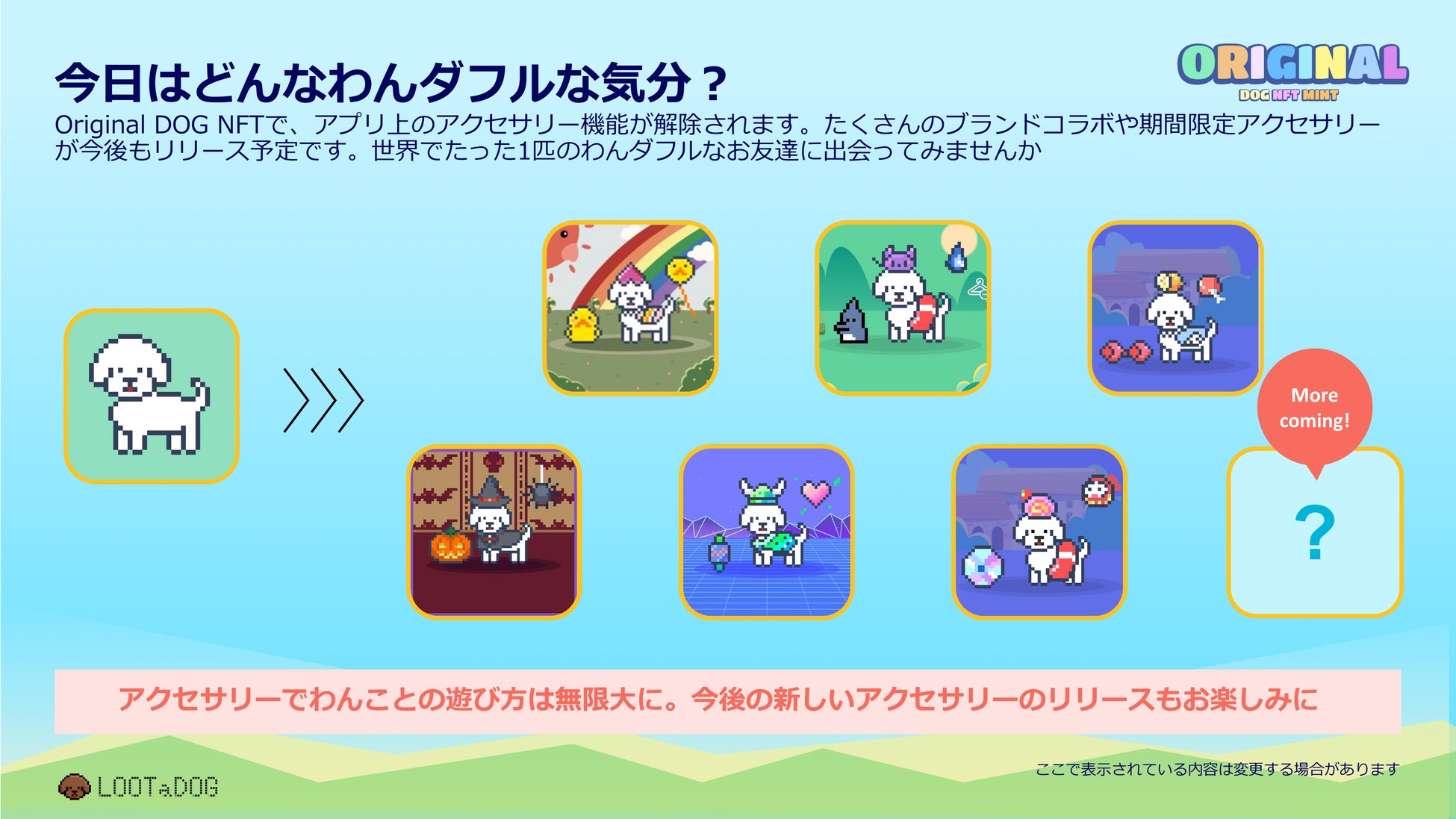 今日はどんなわんダフルな気分?