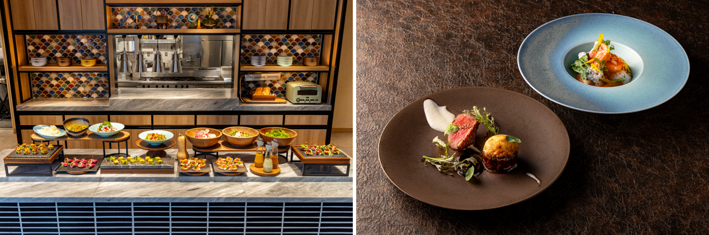 「セミビュッフェディナー」