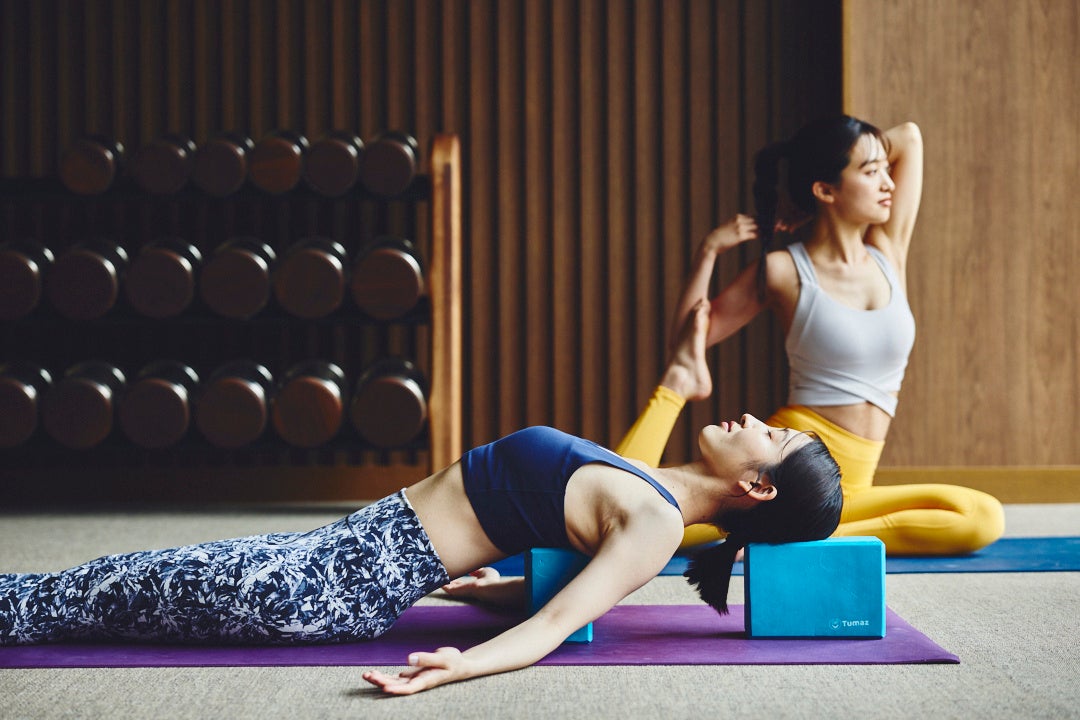 木のぬくもりを感じられる「フィットネスセンター」