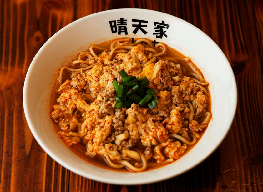 定番１番人気の「辛麺」
