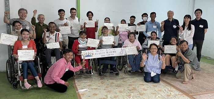 参加者全員と記念撮影