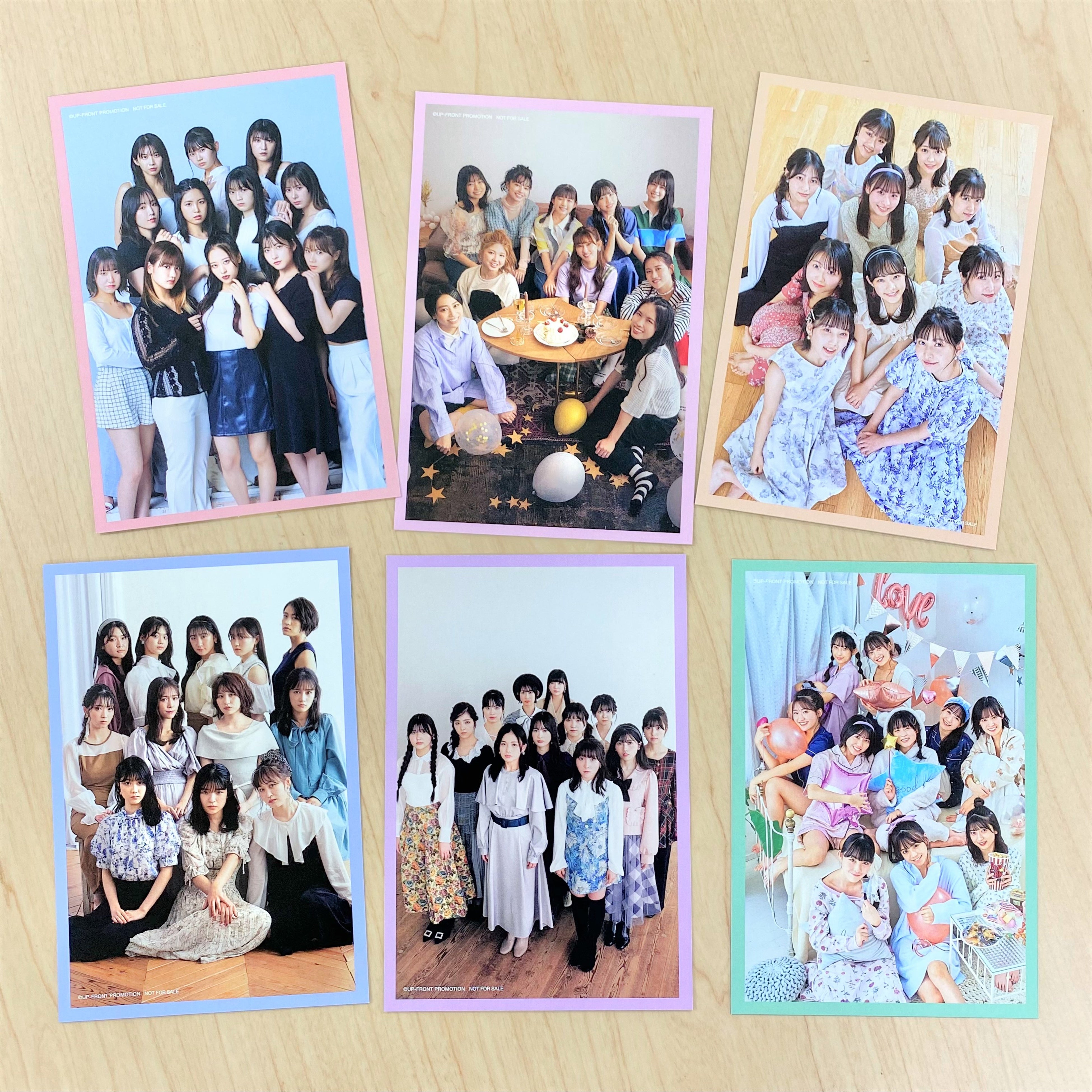 カレナビ楽天店限定特典：ポストカード(バースデーリスト)オモテ