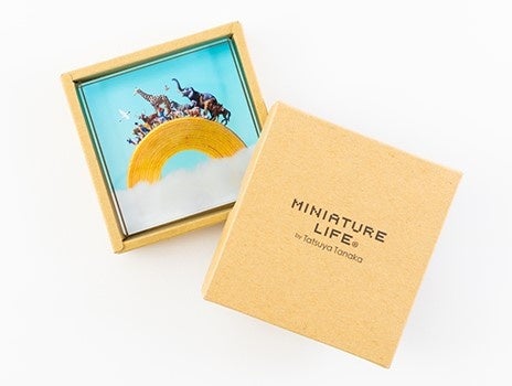 MINIATURE LIFEの世界がアクリルブロックに！「MINIATURE LIFE