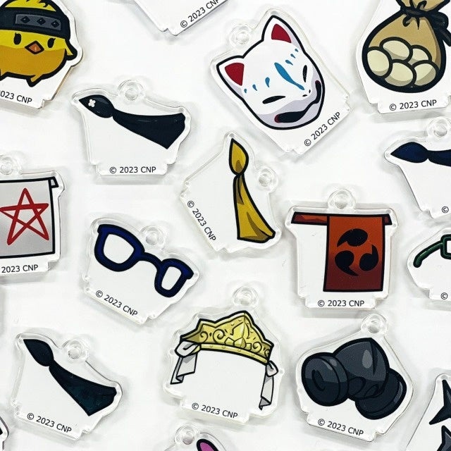 CNP パーツアクリルキーホルダー