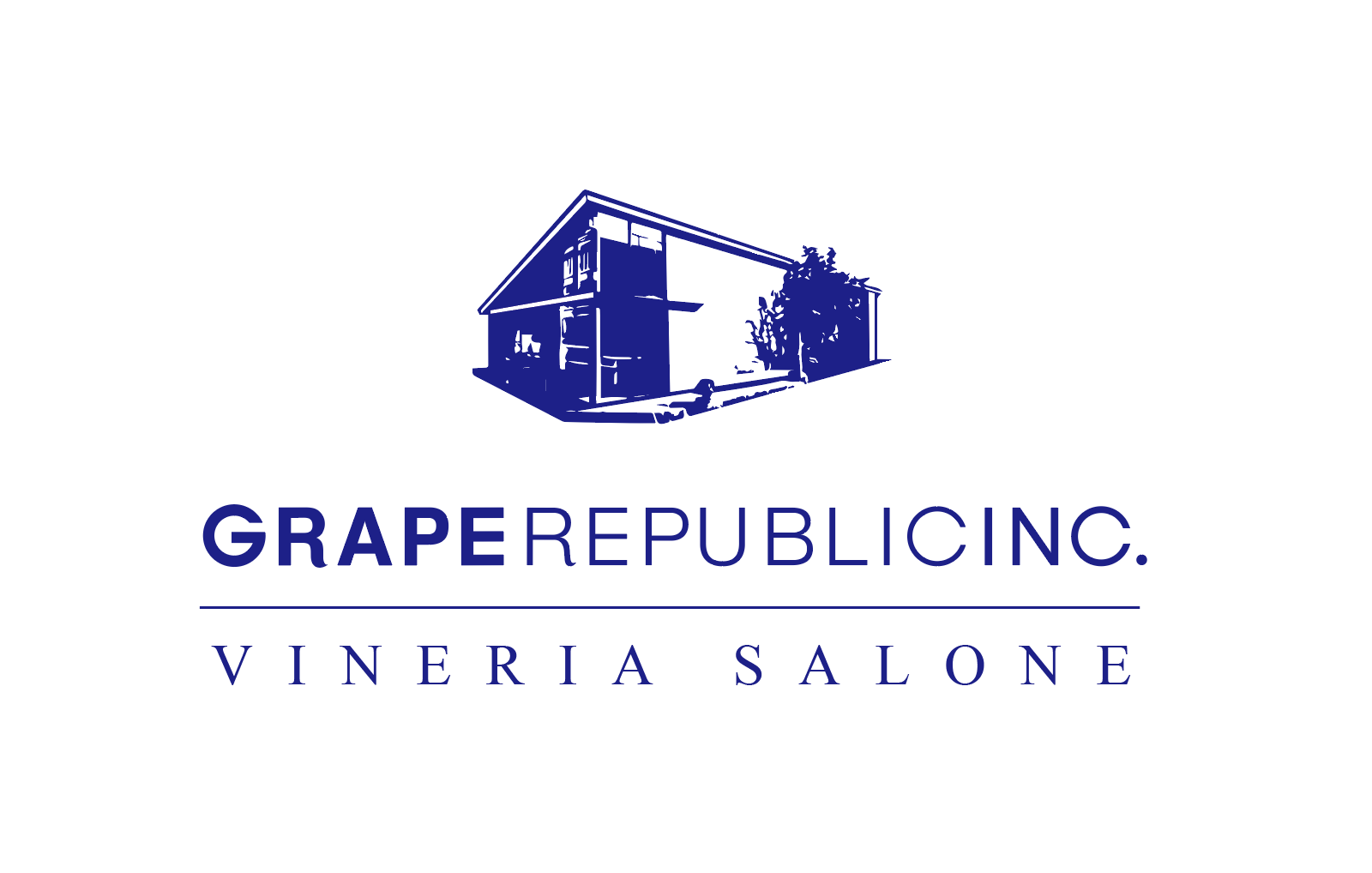 「GRAPEREPUBLICINC.&nbsp; VINERIA SALONE」のロゴ。