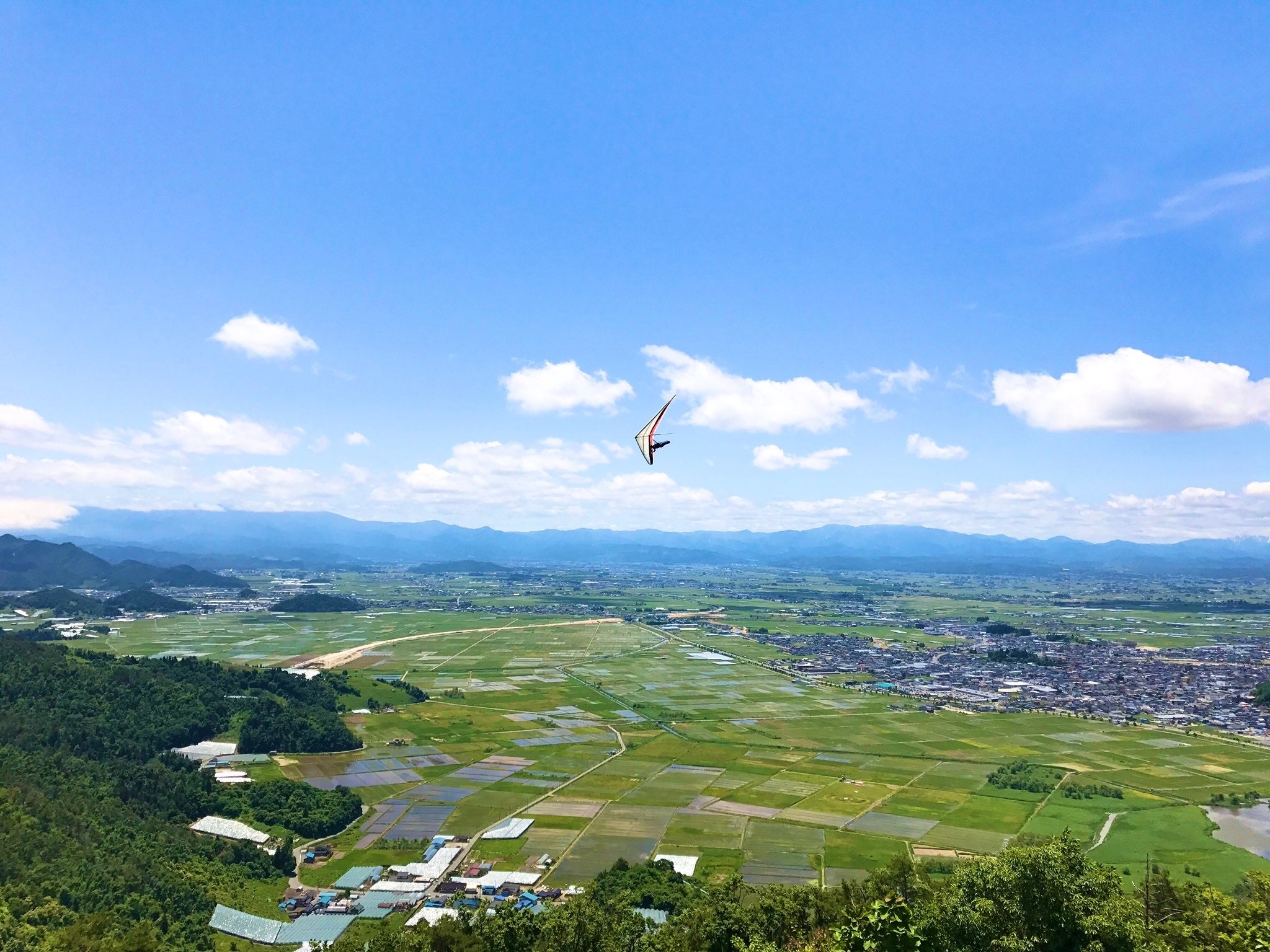 置賜エリアの風景。