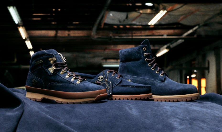 ティンバーランド〉英C.F.ステッド社のインディゴスエードを纏った新作 ティンバーランド〉英C.F.ステッド社のインディゴスエードを纏った新作