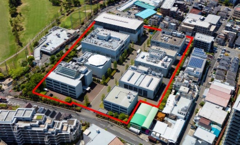 止水ライン(赤線)