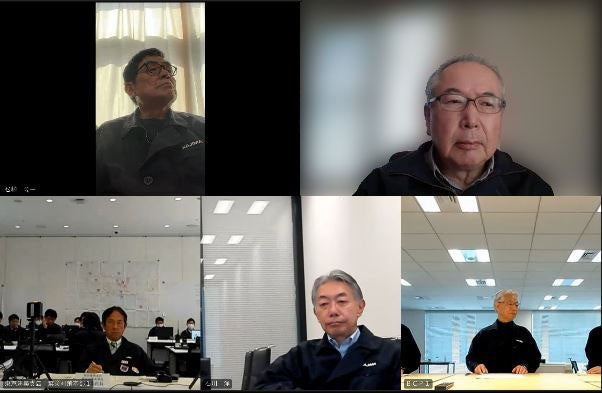 参集できない状況下で社長らが災害復旧活動を指揮