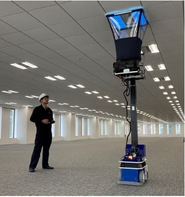 風量測定ロボット「Air-vo」
