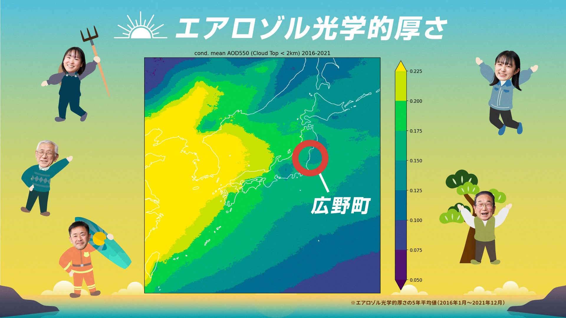 エアロゾル光学的厚さ