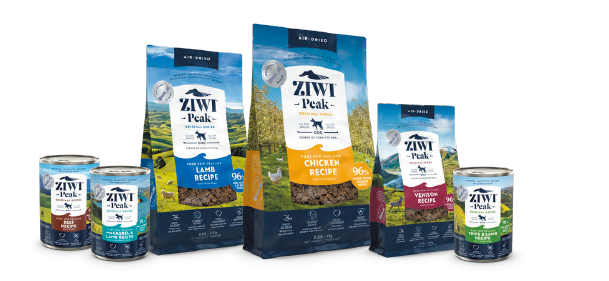 （ZIWIの商品ラインナップ）