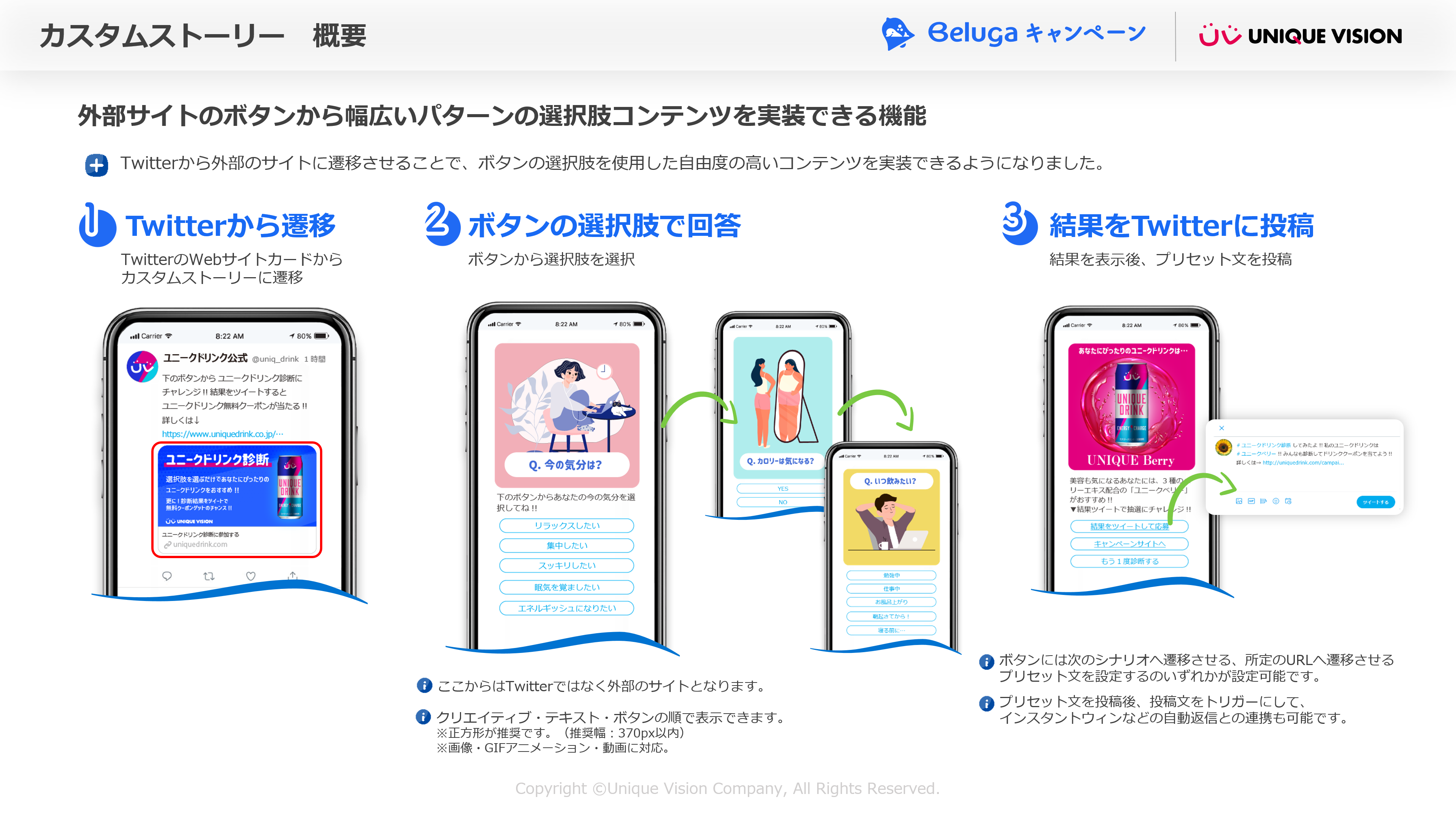 カスタムストーリー